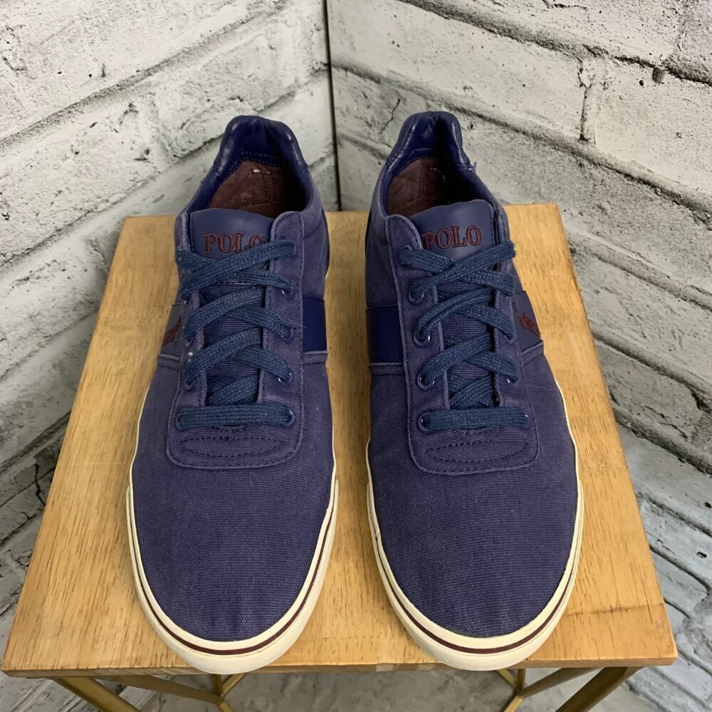 Polo Hanford NE Canvas Lace Up Sneakers - Picture 2 of 8